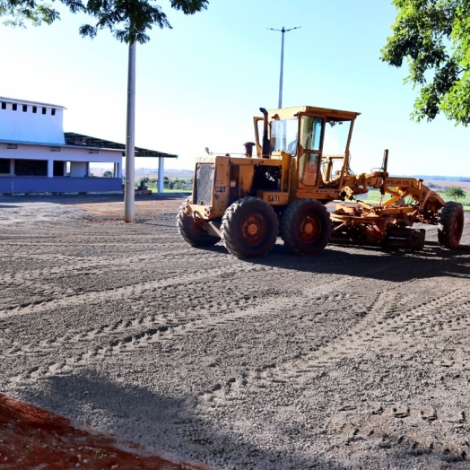 Obras no Centro Comunitário do Caramuru em Itaipulândia seguem cronograma