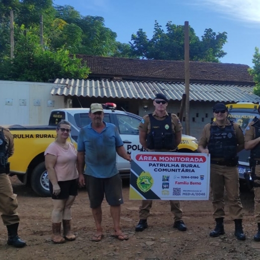 Operação Segurança Rural intensifica policiamento em áreas rurais de Medianeira