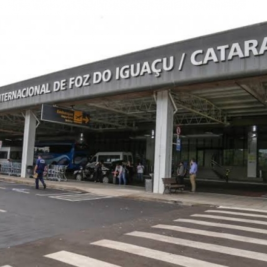 Órgãos de segurança farão ações contra transporte ilegal de passageiros no Aeroporto de Foz do Iguaçu