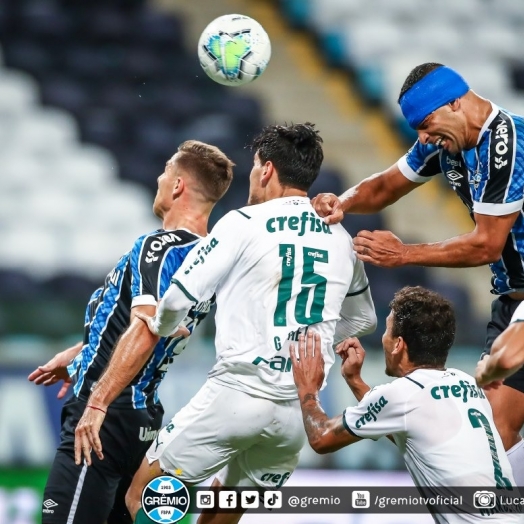 Ouça o gol: Grêmio perde para o Palmeiras com um a mais em campo e abre final em desvantagem