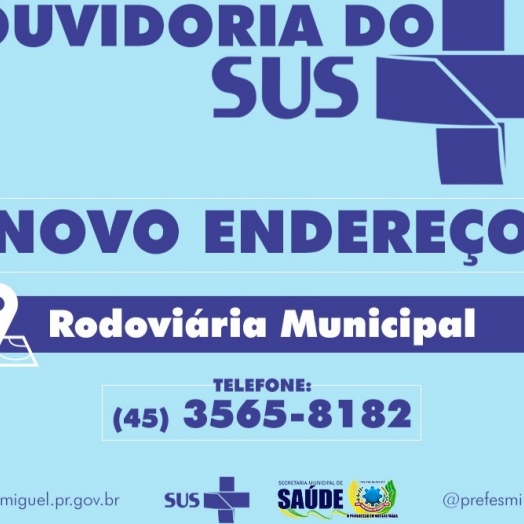 Ouvidoria do SUS passa a atender na Rodoviária Municipal