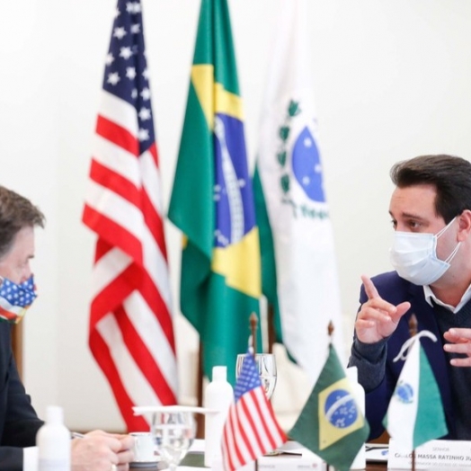 Paraná formaliza acordo de cooperação mútua com os Estados Unidos