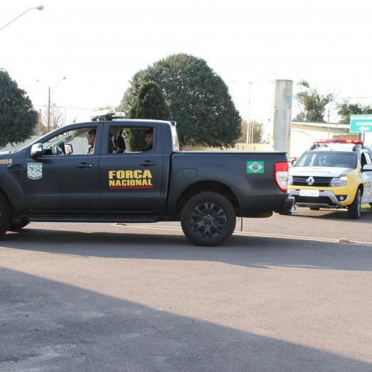 Paraná terá apoio da Força Nacional de Segurança na região Oeste