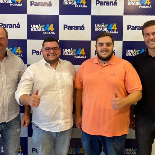 Partido União Brasil confirma filiações e pré-candidaturas de representantes do oeste do Paraná