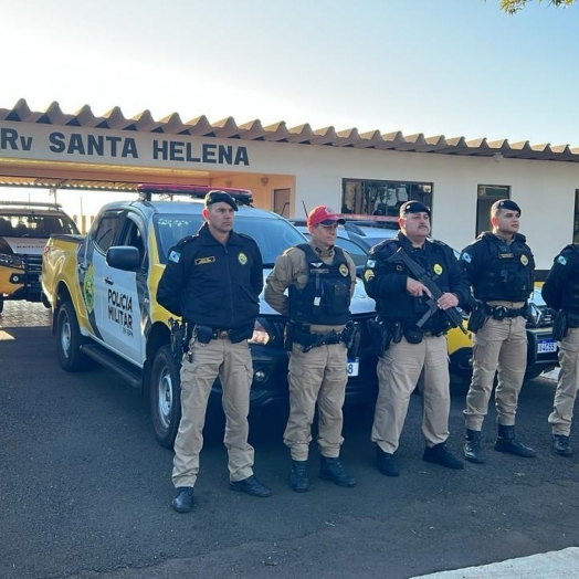 Patrulha Rural de Santa Helena participa da Operação Recobrimento Rodoviário da PRE