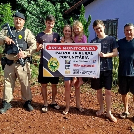 Patrulha Rural intensifica ações no interior de Santa Helena