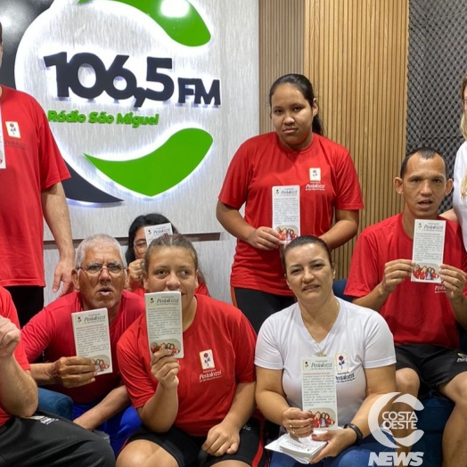 Pestalozzi de São Miguel do Iguaçu faz programação especial na Semana Nacional da Pessoa com Deficiência Intelectual e Múltipla