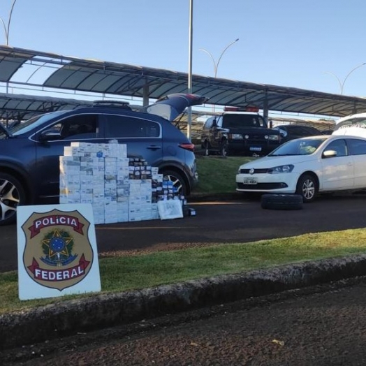 PF deflagra operação recalcitrantes de combate ao contrabando na região da tríplice fronteira