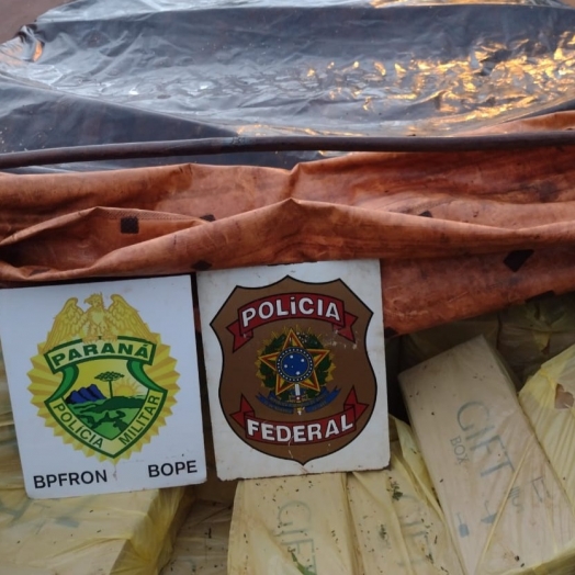 PF e BPFRON realizam apreensão de cigarros avaliados em R$ 1.4 milhões