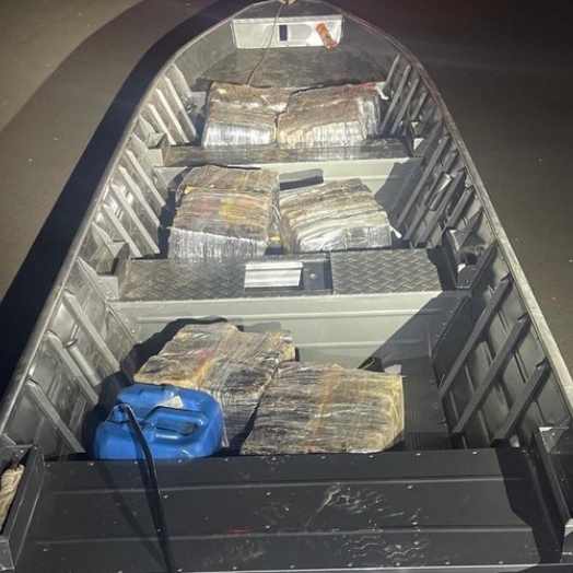 PF e PM/PR fazem apreensão de cerca de 280 kg de maconha