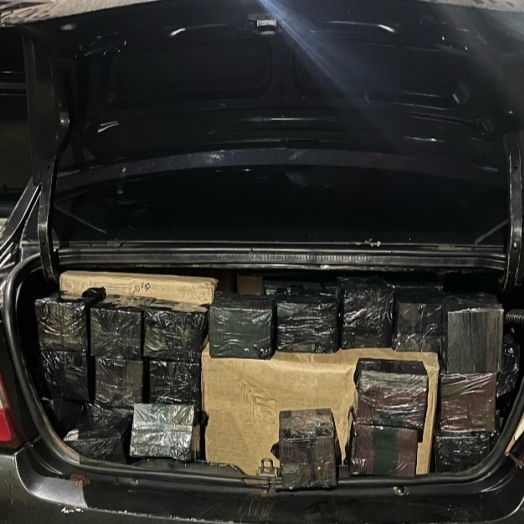 PF prende motorista com centenas de produtos contrabandeados em Santa Terezinha de ItaipU