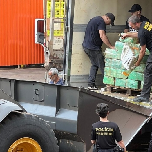 PF realiza incineração de mais de 9,5 toneladas de drogas na tríplice fronteira
