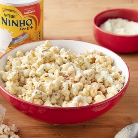 Pipoca de leite ninho super fácil