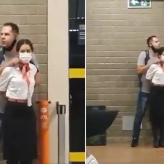 PM de Foz é preso após fazer mulher de refém no Aeroporto de Guarulhos; vídeo