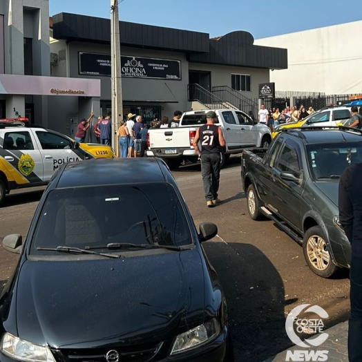 PM age rápido e prende 4 elementos em tentativa de assalto no centro de Medianeira