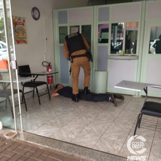 PM de Medianeira prende contrabandista com forte aparato em apoio