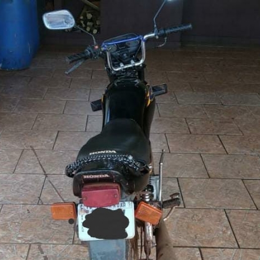 PM recupera moto em São Miguel do Iguaçu