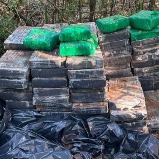 Polícia apreende mais de uma tonelada de droga no interior de Santa Helena