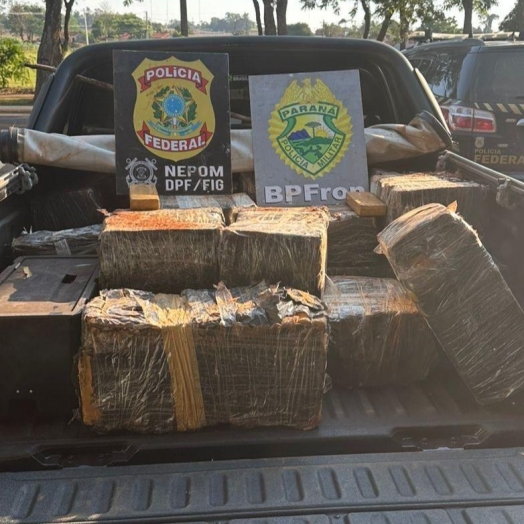 Polícia apreende quase 500 kg de droga no interior de Santa Helena