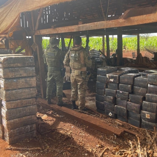Polícia apreende quase três toneladas de droga em Santa Helena