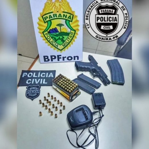 Polícia Civil com apoio do BPFron cumprem mandados de prisão de tráfico e homicídio