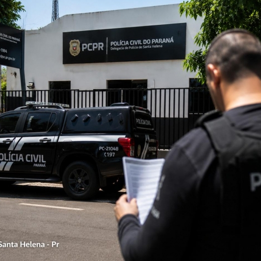 Polícia Civil cumpre mandado de prisão por tráfico de drogas em Santa Helena