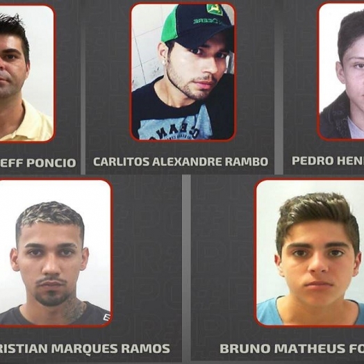 Polícia Civil divulga fotos de foragidos por homicídios em Foz do Iguaçu