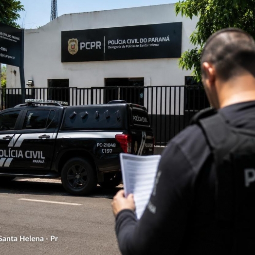 Polícia Civil esclarece ocorrência envolvendo ameaça, agressões e arma de fogo em Santa Helena