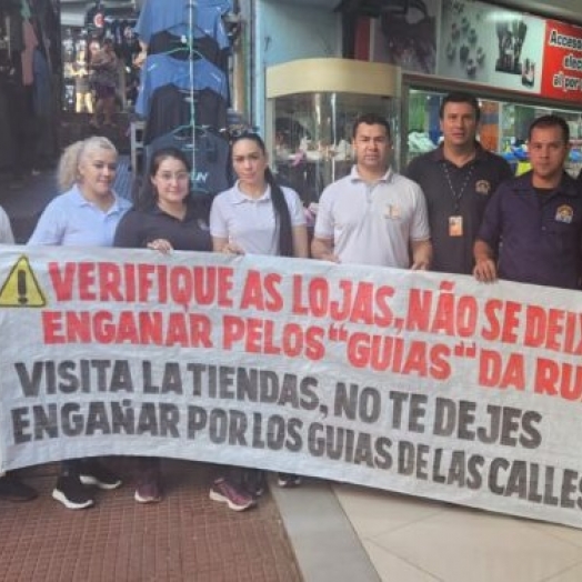 Polícia do Paraguai faz operação para identificar “falsos guias” em Ciudad del Este
