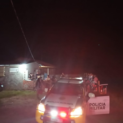 Polícia Militar acaba com festa clandestina  em Missal