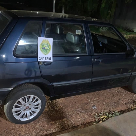 Polícia Militar apreende menor e recupera veículo furtado em Medianeira