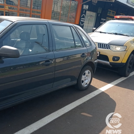 Polícia Militar de Medianeira recupera veículo com alerta de furto/roubo
