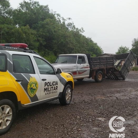 Em rápida ação, Polícia Militar de São Miguel recupera F1000 furtada em Medianeira