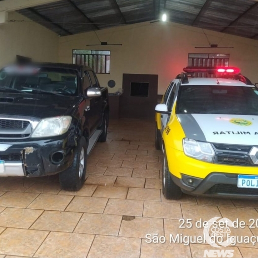 Polícia Militar prende casal com pistola em São Miguel do Iguaçu