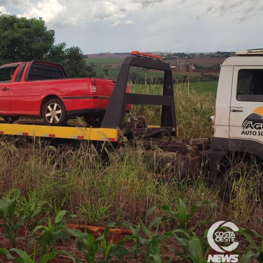 Polícia Militar recupera veículo furtado em Serranópolis do Iguaçu