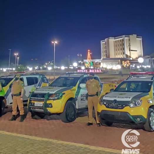 Polícia Militar reforça presença nas ruas durante Operação Natal