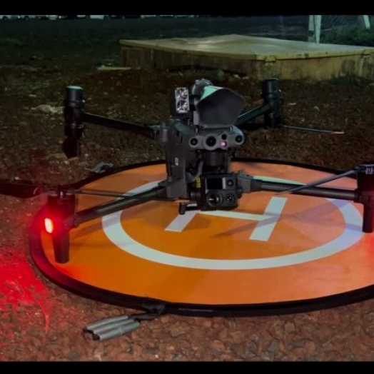 Polícia Militar utiliza drones e patrulhamento estratégico para garantir segurança na 23ª Deutsches Fest