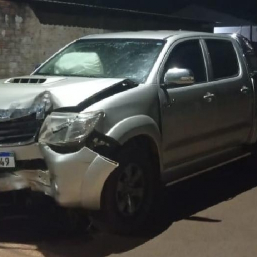 Polícia recupera veículo roubado após perseguição em São José das Palmeiras