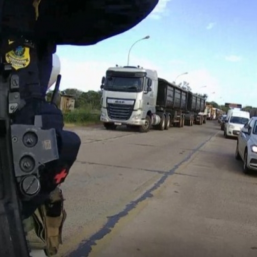 Liberação das rodovias do Paraná segue de forma dinâmica, segundo boletim da PRF