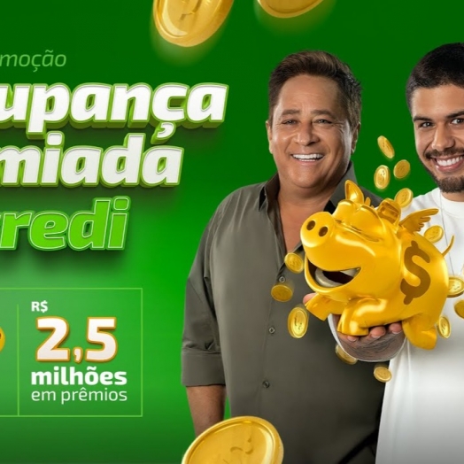 Poupança Premiada Sicredi vai sortear 500 mil