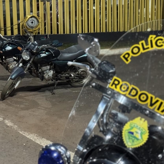 PRE recupera motos e detém homens em Diamante do Oeste; uma foi tomada em assalto em Santa Helena