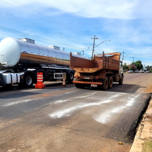 Prefeitura de Santa Helena inicia implantação de travessias elevadas para reforçar segurança no trânsito