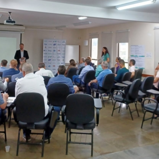 Presidente da Acismi e diretor de Comércio da Caciopar, Jolmir Raimundi, participa da 1º reunião da Coordenadoria