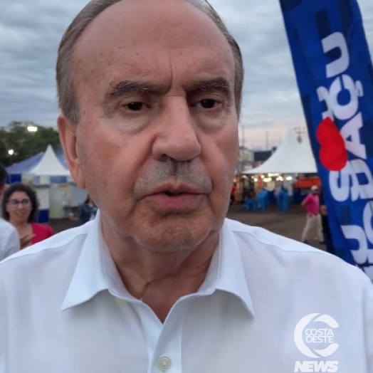 Presidente da Lar Cooperativa visita EXPO São Miguel e fala sobre os desafios da avicultura