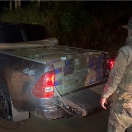 PRF apreende quase 1 tonelada e meia de maconha em Lindoeste