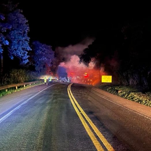 PRF atende sinistro com morte na BR-277 em Matelândia (PR)