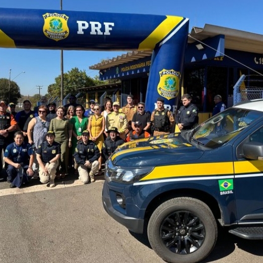 PRF intensifica educação para o trânsito no Maio Amarelo no Paraná