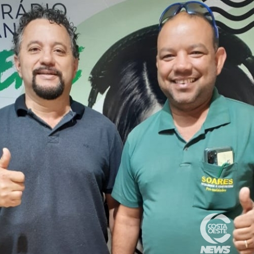 Programa Assim Canta a Costa Oeste recebe a visita de Valdirzinho Soares, da metalúrgica e construtora Soares