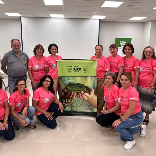 Programa Mulher Atual capacita mulheres do campo em Santa Helena