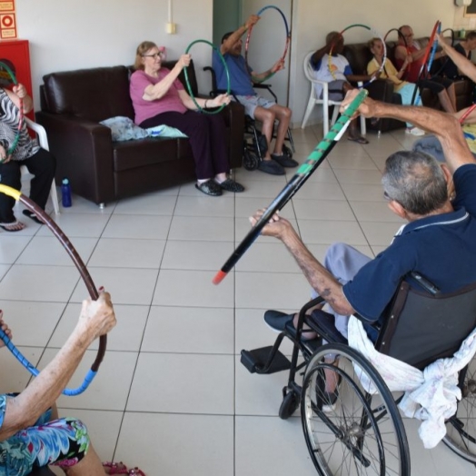 Projeto de São Miguel do Iguaçu  promove qualidade de vida para os integrantes do Lar dos Idosos